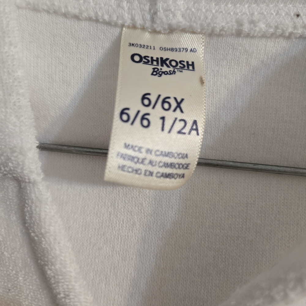 White Kids Hoodie with Heart Detail - Picture 2 of 3